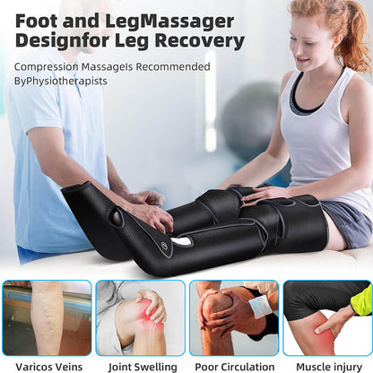 itoolmax leg and foot massage design for leg recovery