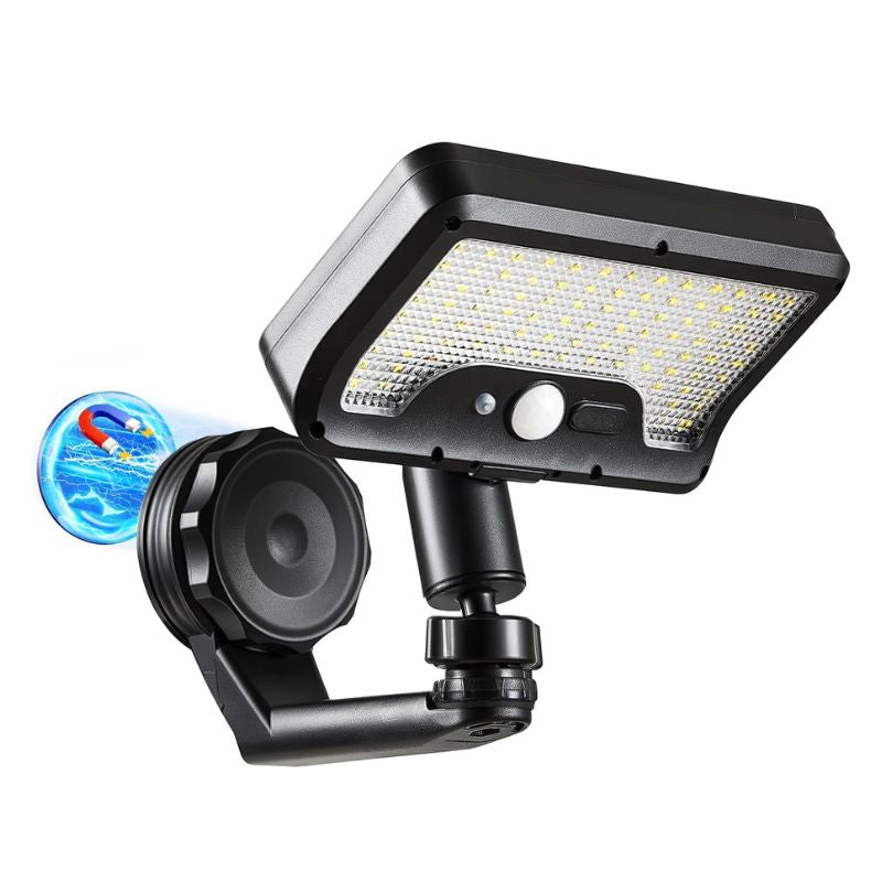 itoolmax magnetic solar light 600lm waterproof outdoor main picture