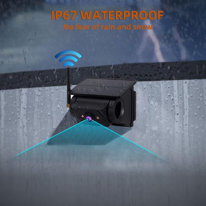 itoolmax magnetic solar wireless backup camera ip67 waterproof