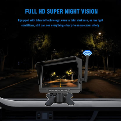 itoolmax magnetic solar wireless backup camera night vision