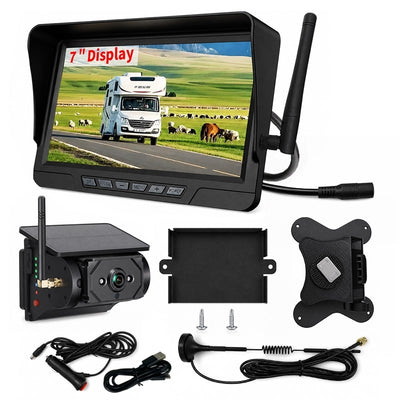 itoolmax magnetic solar wireless backup camera product