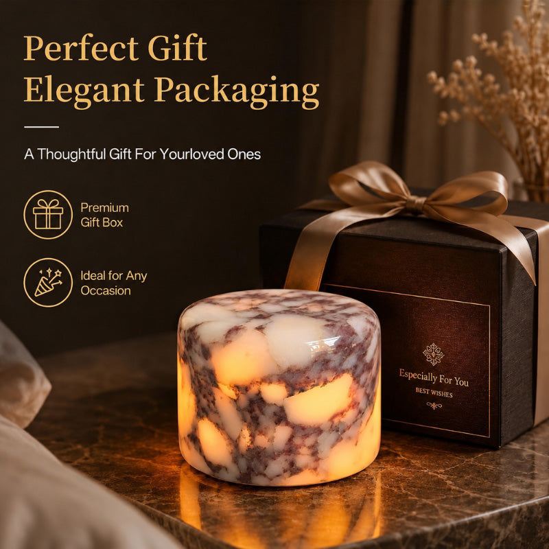 itoolmax marble lamp cordless bedside lamp perfect gift