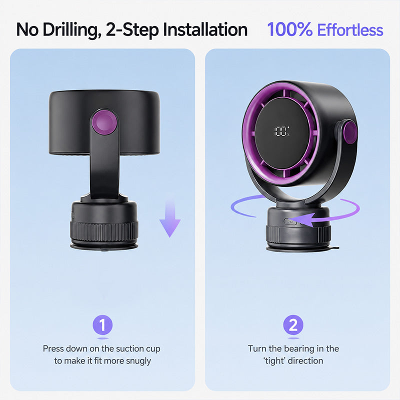 itoolmax oscillating wall mount fan easy to install