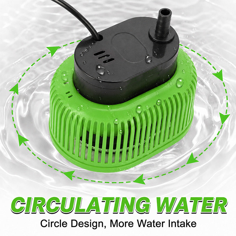 pool cover pump circulating water