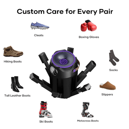 itoolmax portable boot and shoe dryer for your every pair