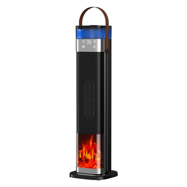 Portable Ceramic Heater & Humidifier with 3D Flame Effect – itoolmax