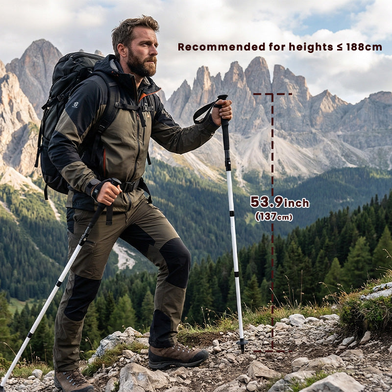 itoolmax portable illuminated hiking stick suitable for adults