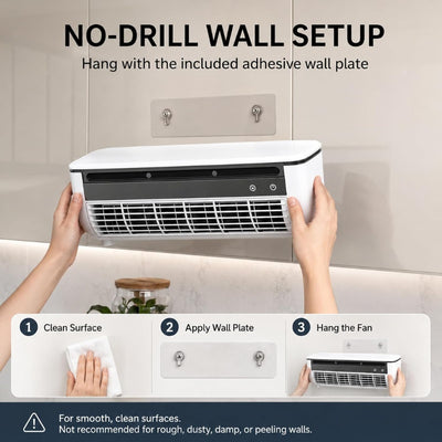 itoolmax portable no driil wall air conditioner easy to install