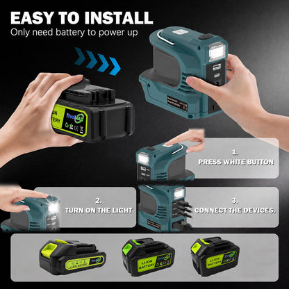 itoolmax portable power inverter easy to install