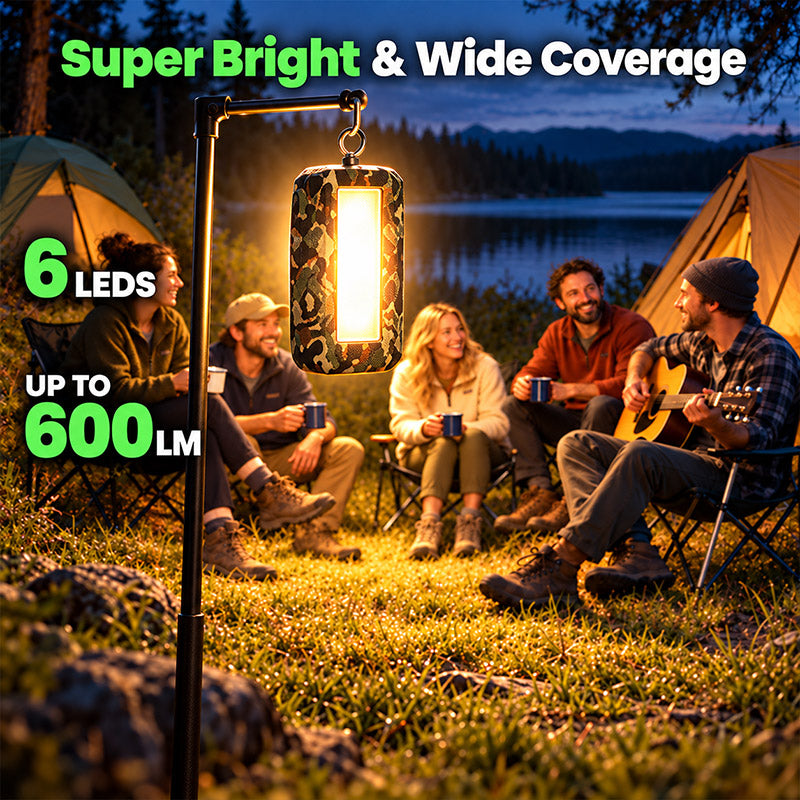 itoolmax portable solar camping lantern super bright
