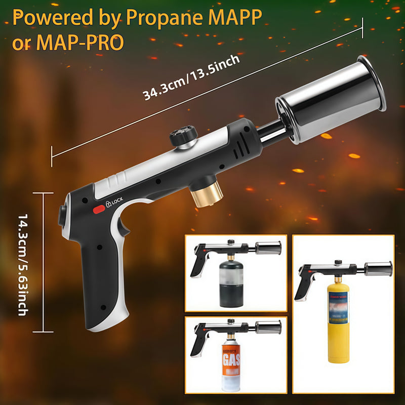 itoolmax powerful propane torch gun for propane gasoline