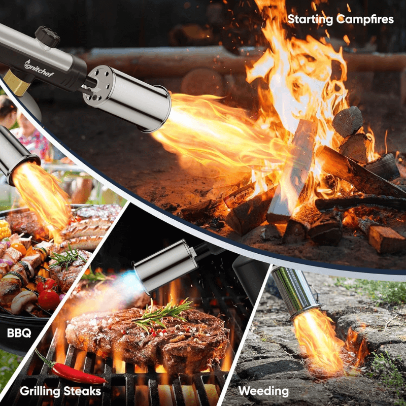 itoolmax propane torch gun for weeding bbq