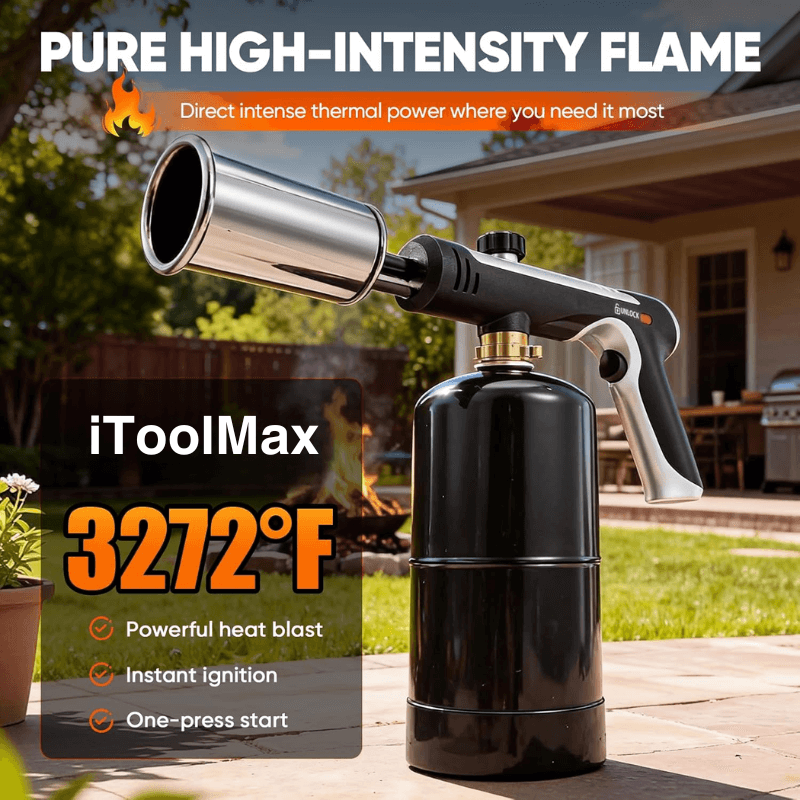 itoolmax propane torch gun max  3272°F (1800°C)