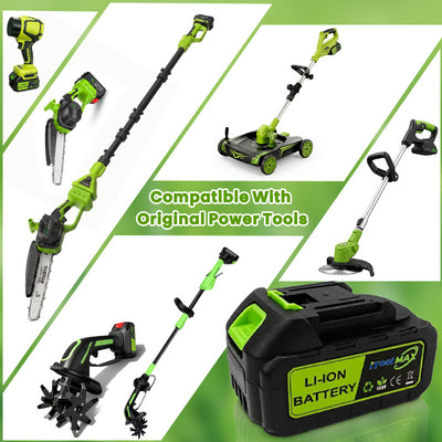 iToolMax Universal Rechargeable Lithium Battery With power tools