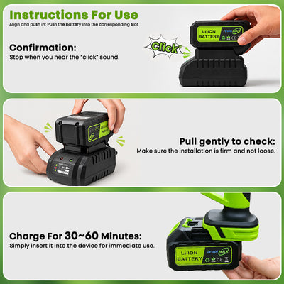 iToolMax Universal Rechargeable Lithium Battery How To Use