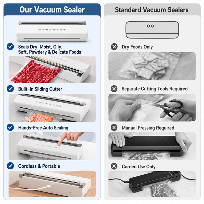 itoolmax rechargeable vacuum sealer machine advantages