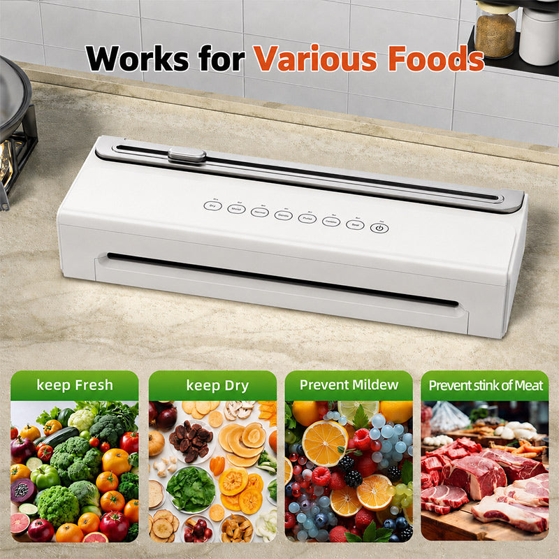 itoolmax rechargeable vacuum sealer machine product works for various foods