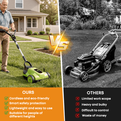itoolmax small electric lawn mower vs others