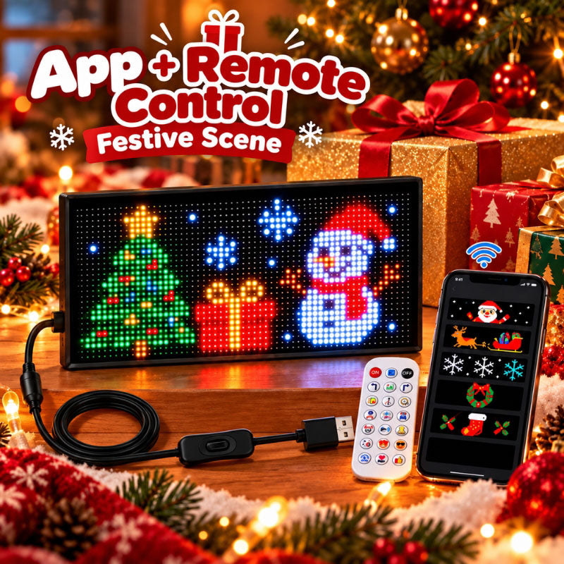 itoolmax smart christmas led pixel display app control