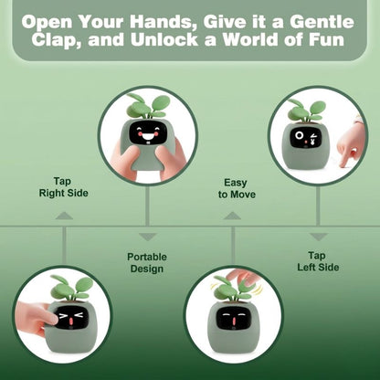 itoolmax smart plant pot with app remote control gesture interaction