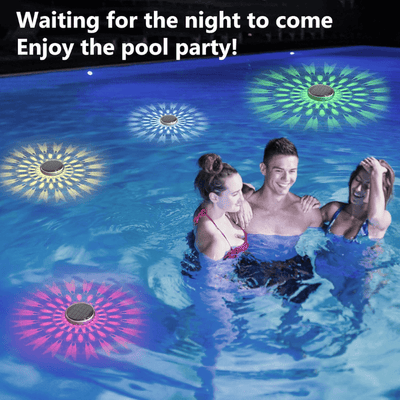 itoolmax solar floating led pool lights 