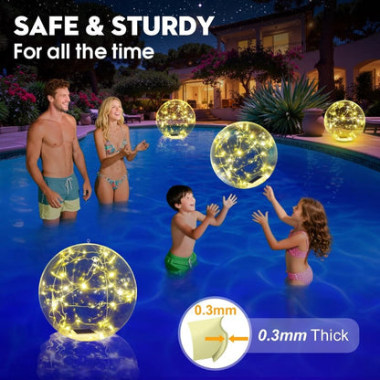 itoolmax solar floating pool lights 7 color rgb sturdy