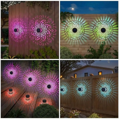 itoolmax solar mandala projector wall light many colors