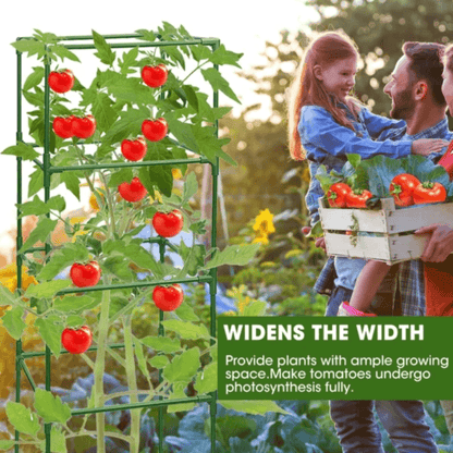 itoolmax square tomato plant cage double huverst