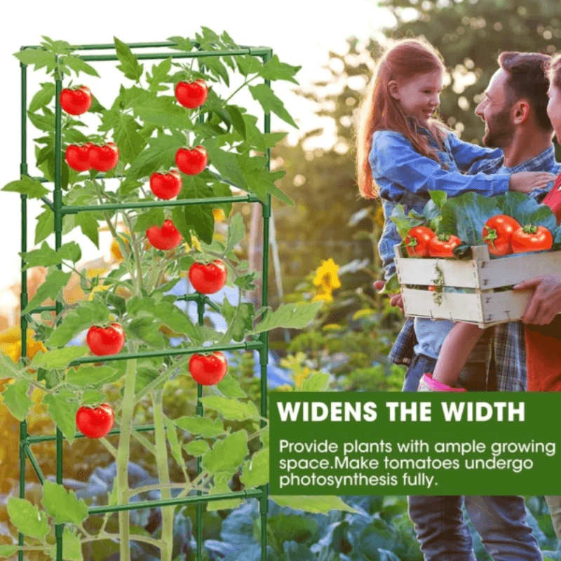 itoolmax square tomato plant cage double huverst
