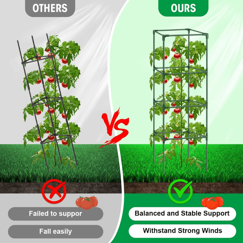 itoolmax square tomato plant cage vs others