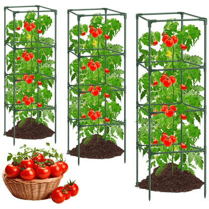 itoolmax square tomato plant cage for garden
