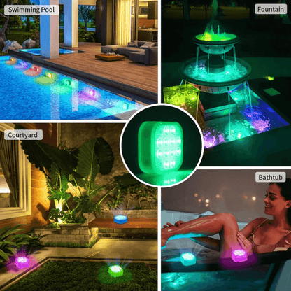 itoolmax submersible led pool lights for swimming pool