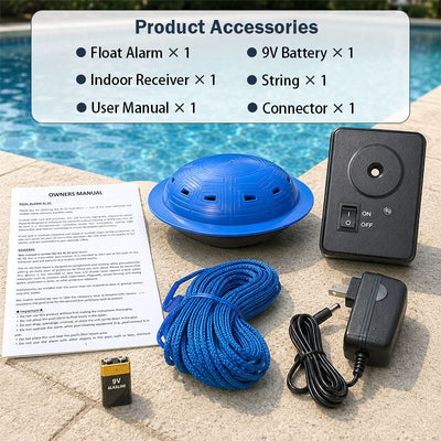 itoolmax swimming pool alarm package include