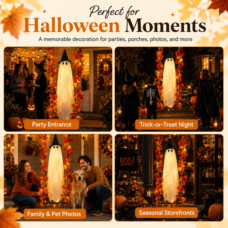 itoolmax swinging ghost halloween decor for parties
