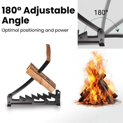 itoolmax wall mounted firewood adjustable angle