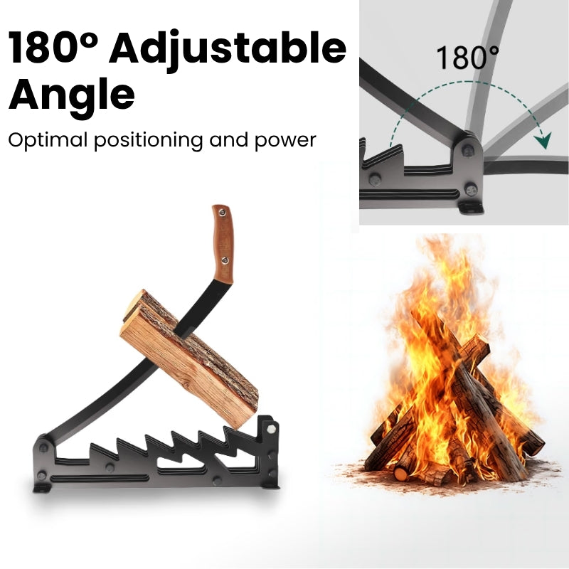 itoolmax wall mounted firewood adjustable angle