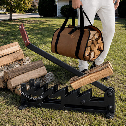 itoolmax wall mounted firewood kindling splitter easy to carry