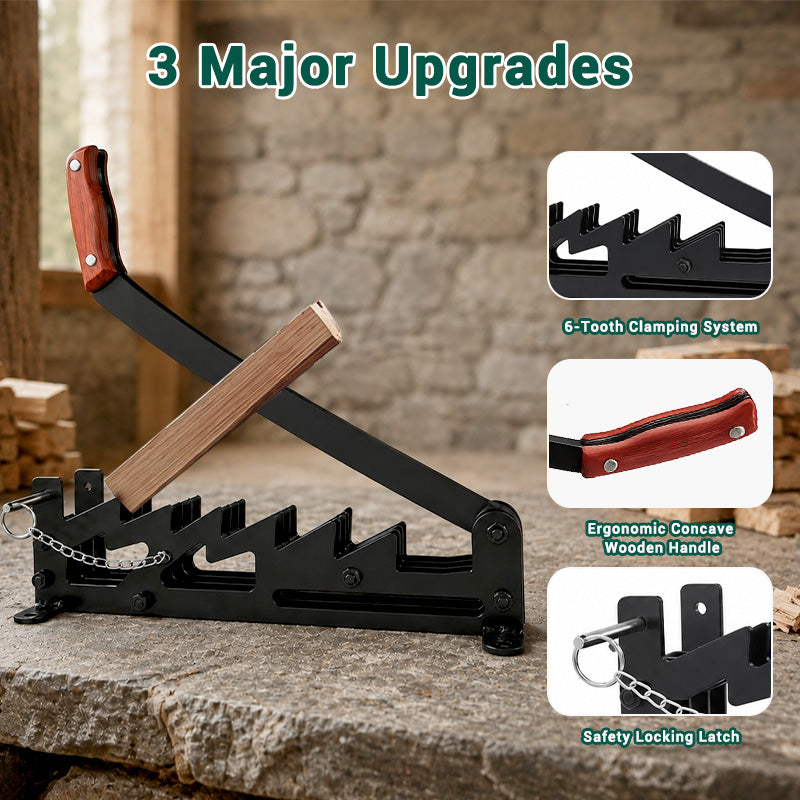 itoolmax wall mounted firewood kindling splitter three major upgrades