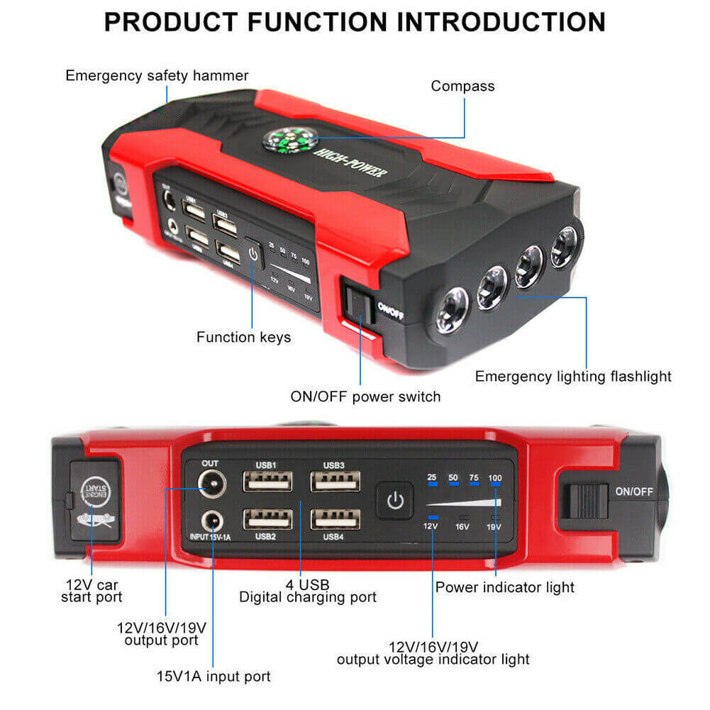Starthilfegerät &amp; Powerbank Pro 