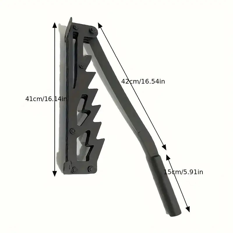 Arlmont & Co. Wall Mount Steel Firewood Splitter, Kindling Wood Cutting  Tool for Home Rajpreet Trim Kit