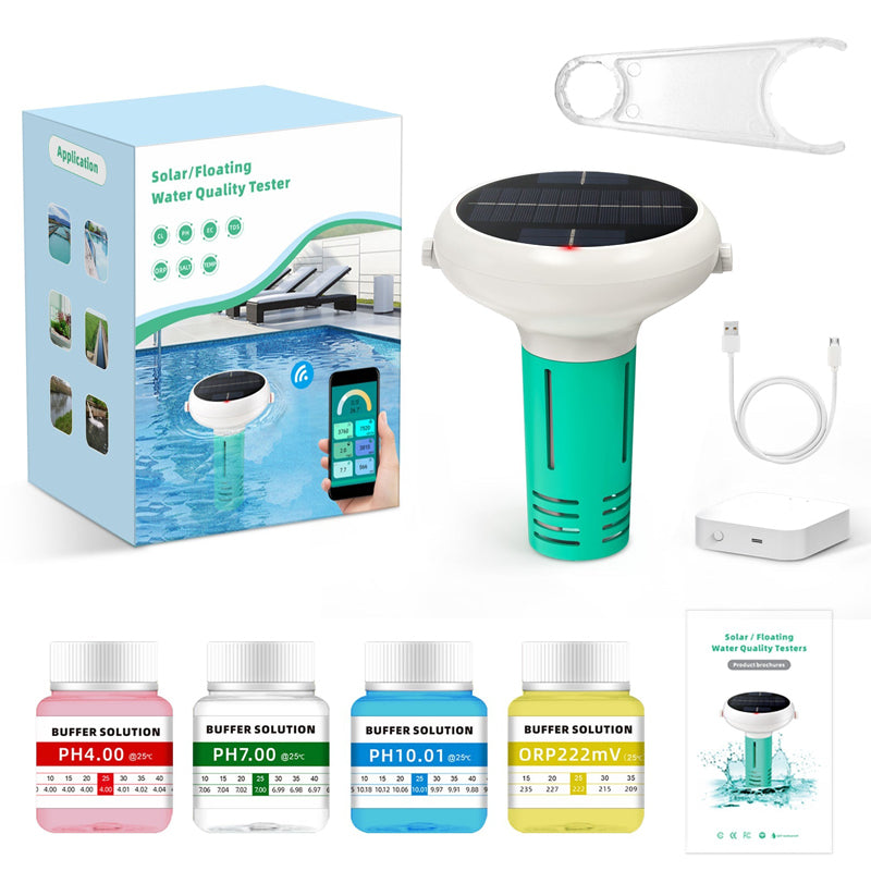 itoolmax 7 in 1 Solar Pool Chlorine Meter
