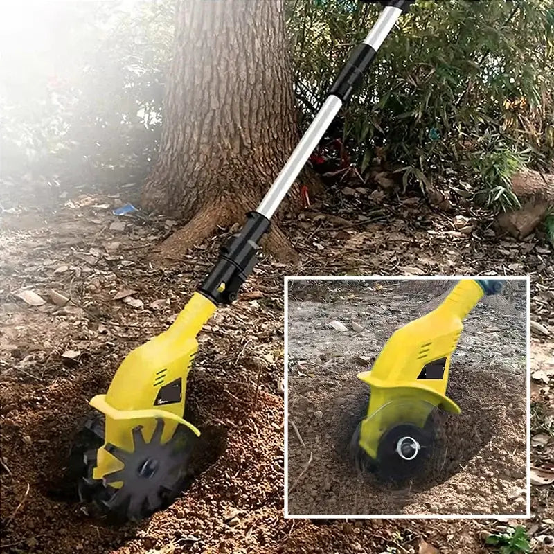 Are you sick of manual cultivating or heavy machinery, lack of outdoor power?The iToolMax electric tiller adopts a wireless design, say goodbye to bending over and kneeling, giving you more flexibility in gardening. Perfect for gardens, patios and flower beds. It can effortlessly dig out weeds and aerate the soil while mixing soil additives. It is such an effective gardening tool!