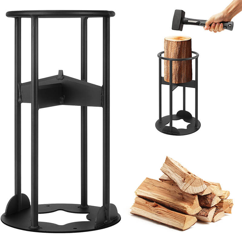 16.1'' Kinding Firewood Splitter with Cross Blade, Mini Wedge