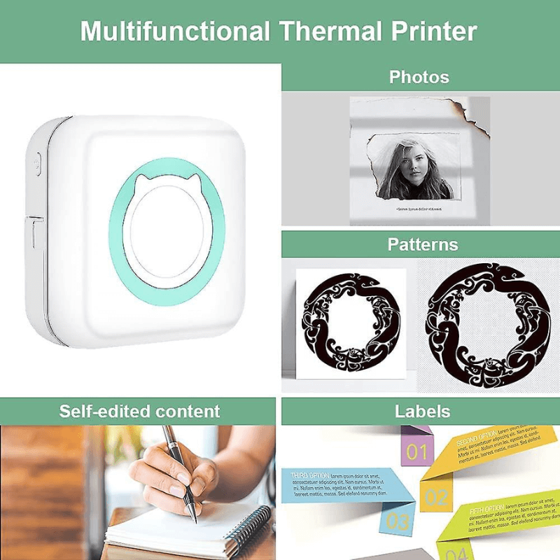 multifuction portable thermal printer itoolmax