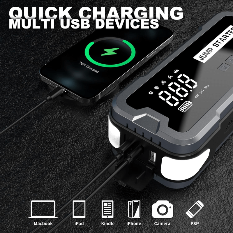 portable jump starter quick charge itoolmax