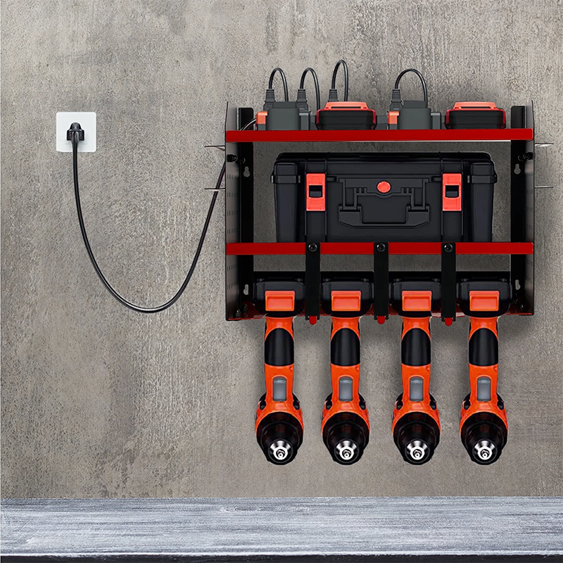 power tool organic 4 outlet charging station with wall itoolMax