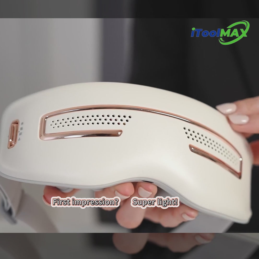 3D Smart Eye Massager with Heat & Cooling Relieve Stress/Tension