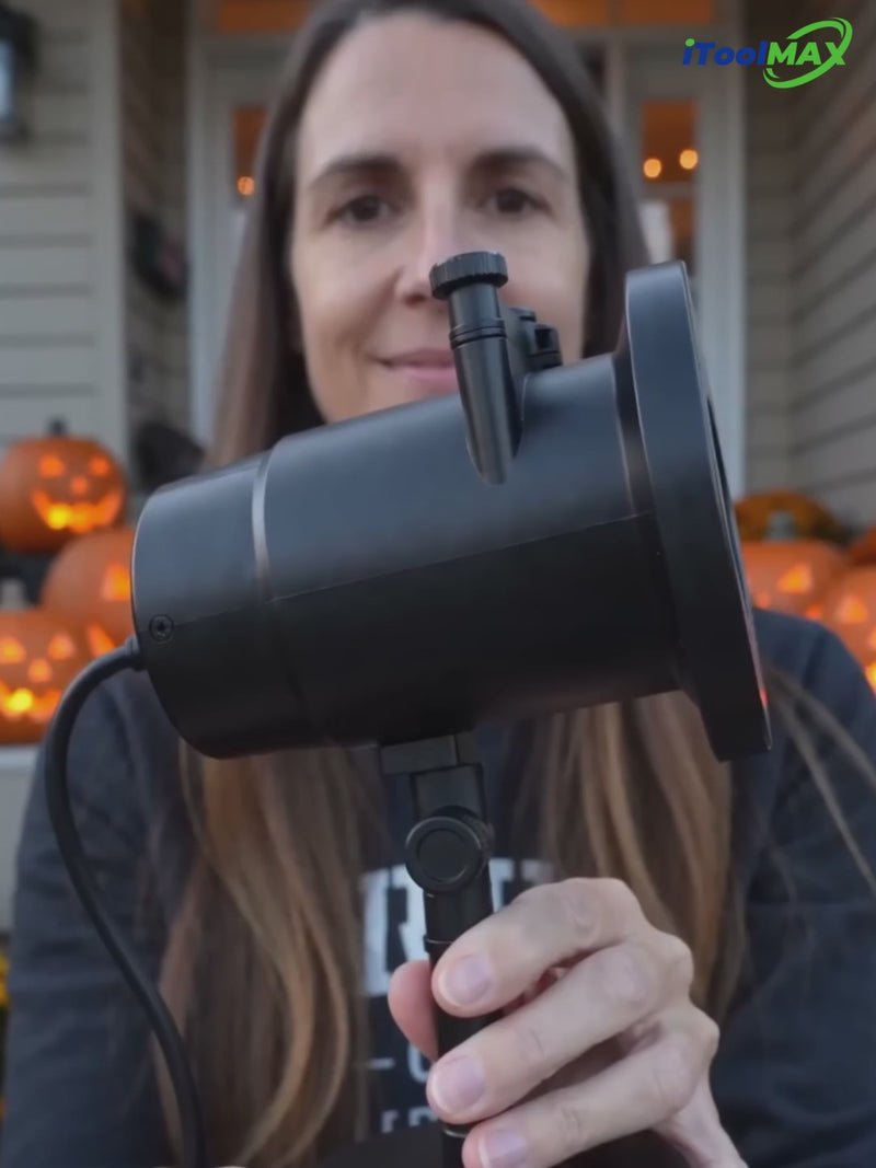 itoolmax halloween projector lights video