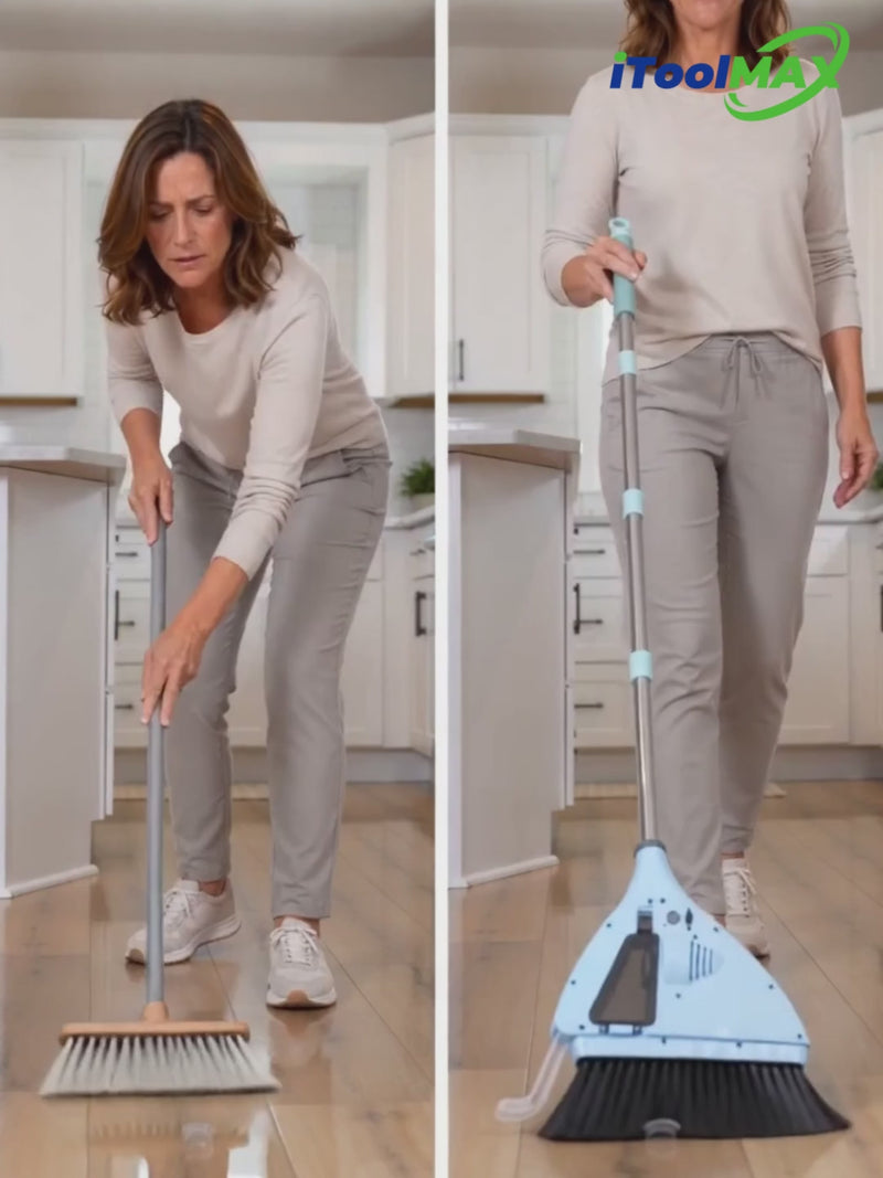 itoolmax 2 in 1 cordless broom vacuum video