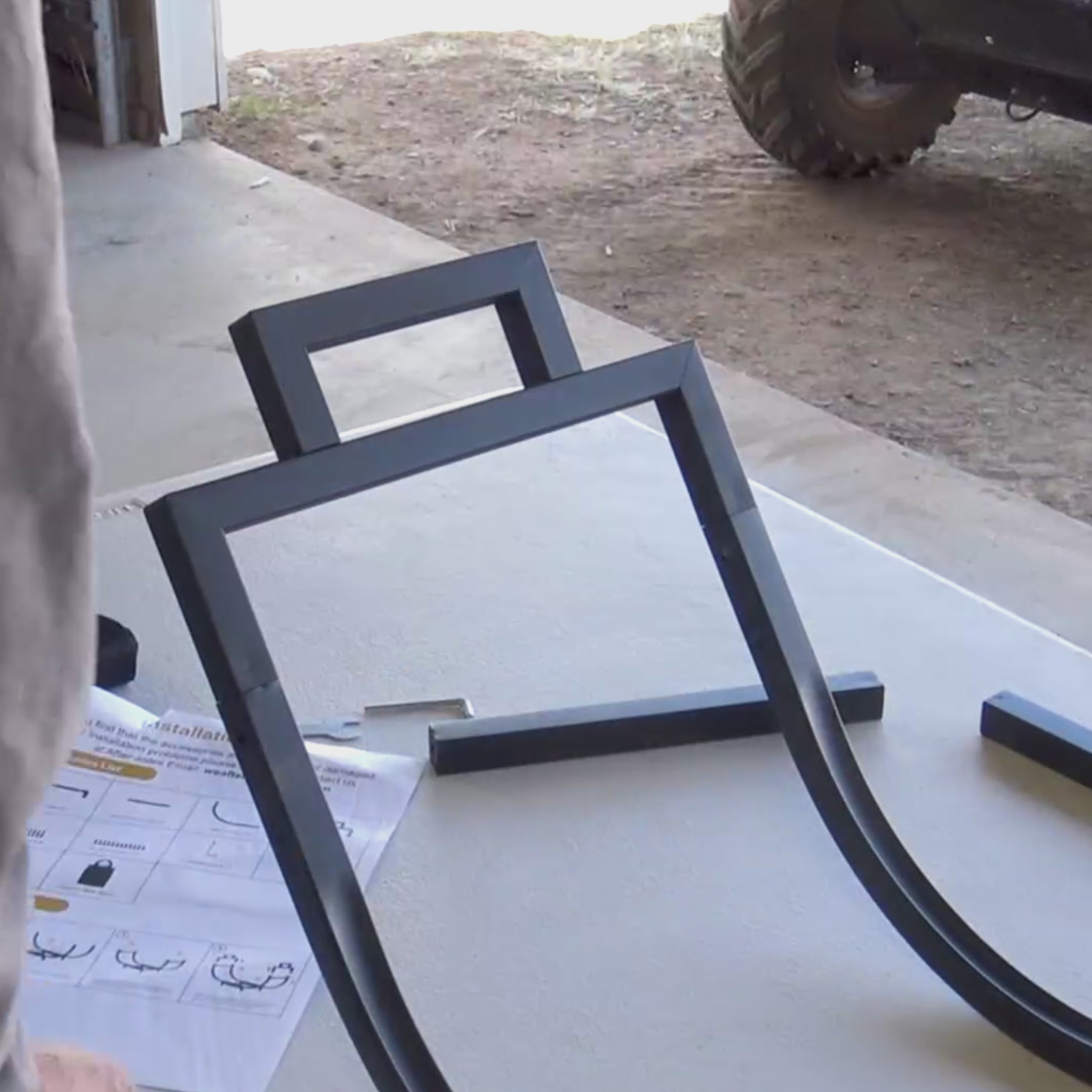 Cargar video: itoolmax 25” firewood rack outdoor and indoor 